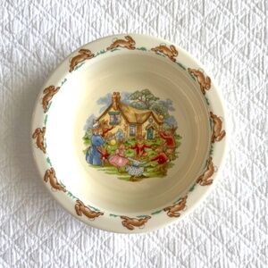 Royal Doulton Bunnykins child's porcelain bowl